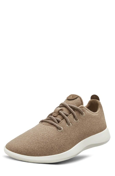 Shop Allbirds Wool Runners Sneaker In Hazy Beige