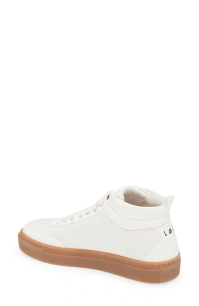 Loci Ten Mid Sneaker In Natural/ Gum