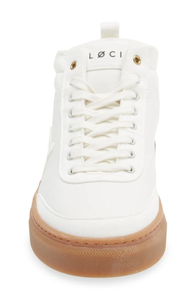Shop Loci Hero X Reed Mid Sneaker In Natural/ Gum