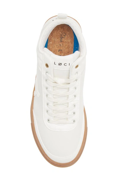 Loci Ten Mid Sneaker In Natural/ Gum