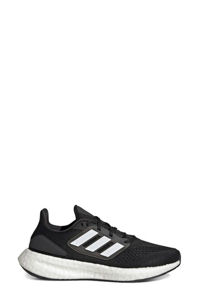 Shop Adidas Originals Pureboost 22 Running Shoe In Black/ Black/ Carbon