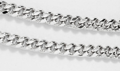 Vidakush Layered Chain Anklet In Silver