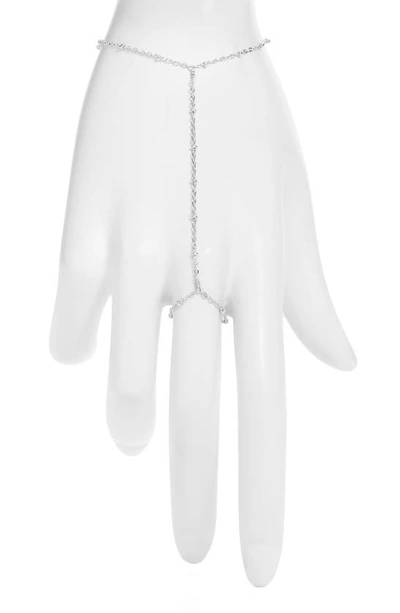 Shop Vidakush Hand Chain In Silver