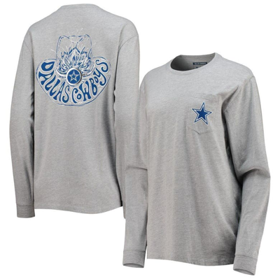 Cowboys High Neck Sweatshirt - Grey Heather – Lauren James