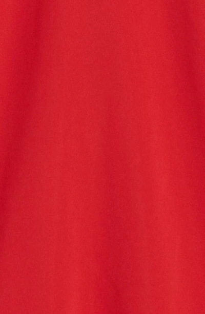 Cutter & Buck Traverse Regular Fit Quarter Zip Pullover In Red