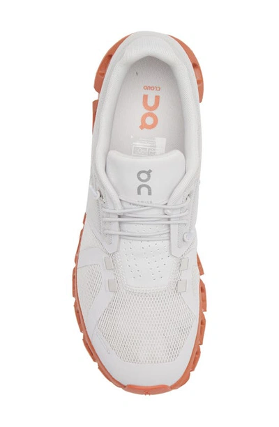 Shop On Cloud 5 Running Shoe In Frost/ Cany