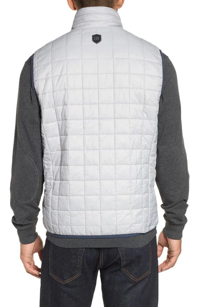 Cutter & Buck Rainier Primaloft Womens Plus Size Eco Insulated Full Zip Puffer Vest In Polished