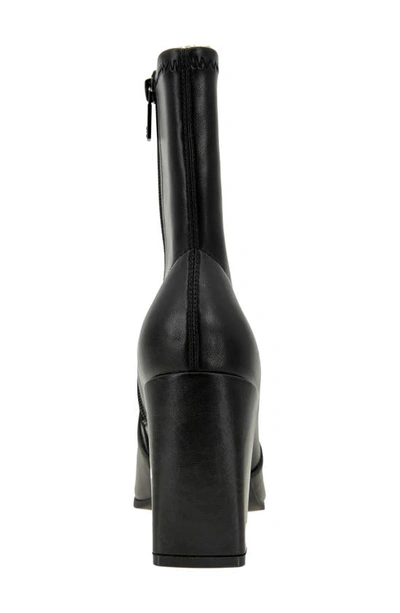Kenneth Cole New York Jax Stretch Square Toe Boot In Black