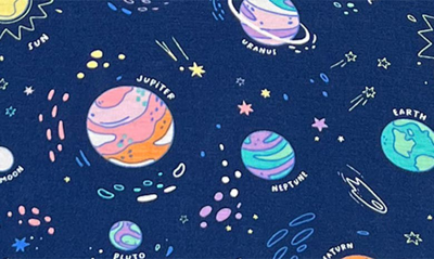 Shop Bellabu Bear Kids' Planets Fitted Two-piece Pajamas