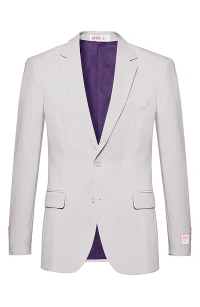 Opposuits Groovy Solid Suit In Medium Grey