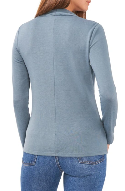Shop 1.state Cozy Knit Top In Surf Blue