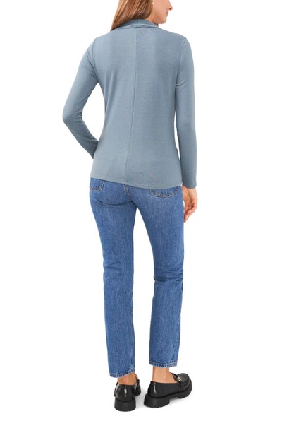 Shop 1.state Cozy Knit Top In Surf Blue