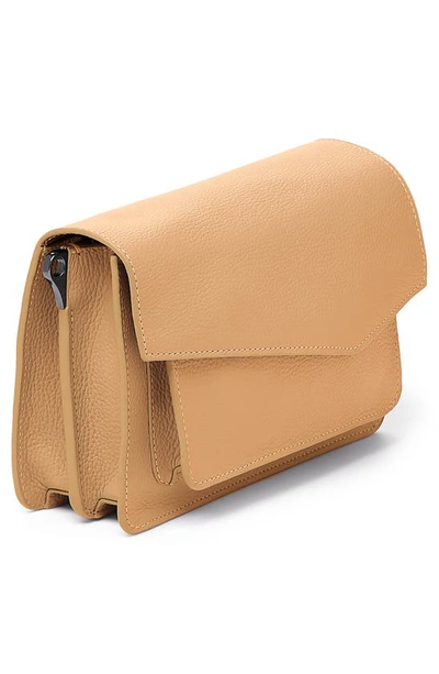 Shop Botkier Cobble Hill Leather Crossbody Bag In Camel