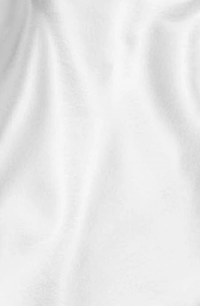 Petite Plume Silk Pajamas In White