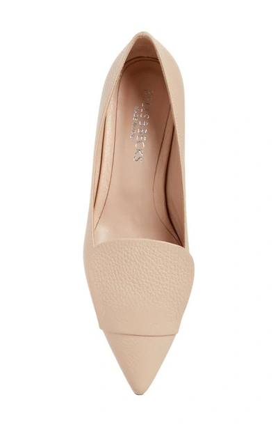 Shop Bells & Becks Lia Pointed Toe Flat In Nude