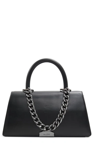 Shop Aldo Aveda Faux Leather Crossbody Bag In Black