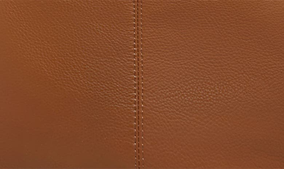 Shop Aimee Kestenberg Bali Large Leather Backpack In Chestnut Brown W/ Gunmetal