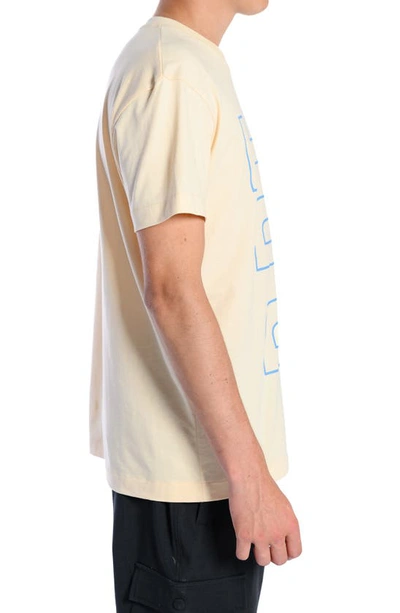 Shop D.rt Capital Graphic Tee In Cream