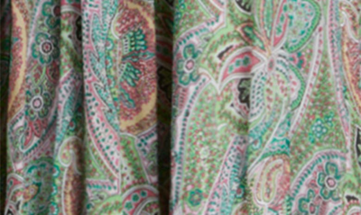 Shop Allsaints Roma Shahmina Paisley Maxi Dress In Green