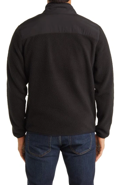 Cutter & Buck Fleece Jacket In Black