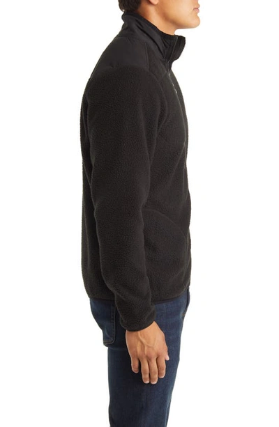 Cutter & Buck Fleece Jacket In Black