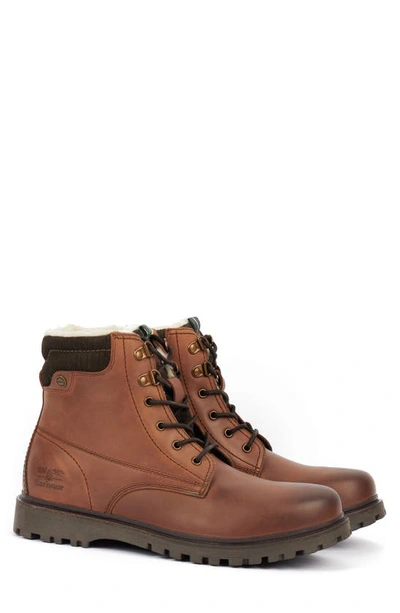 Shop Barbour Macdui Lace-up Boot In Timber Tan