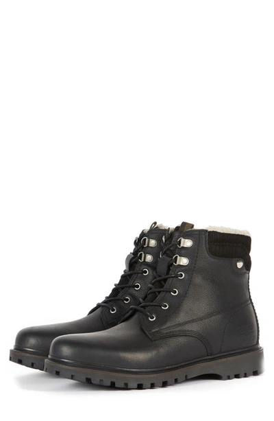Shop Barbour Macdui Lace-up Boot In Black
