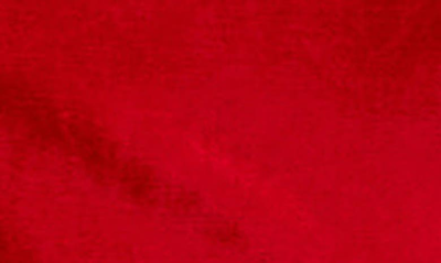 Endless Rose Velvet Over The Shoulder Mini Dress In Red