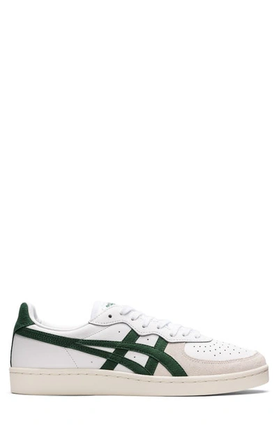 Shop Onitsuka Tiger Sneaker In White/ Hunter Green