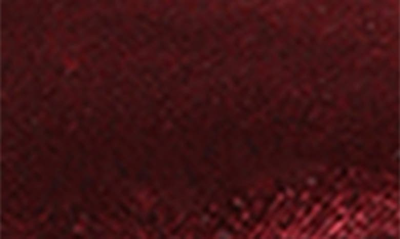 Childrenchic Kids' Velvet T-strap Dress Shoe In Burgundy