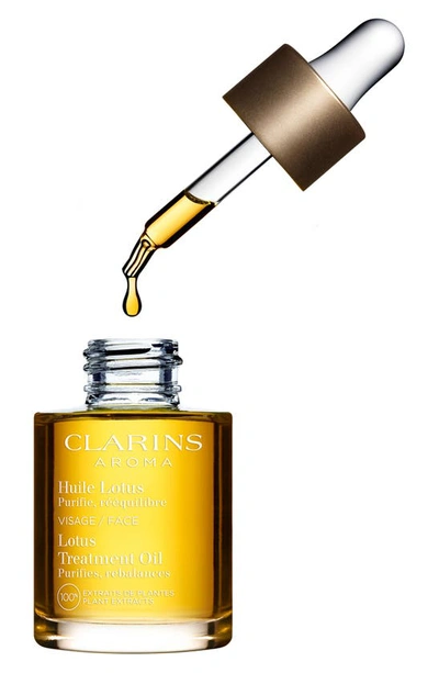 Clarins Ladies Lotus Face Treatment Oil-oily Or Combination Skin 1 oz Skin Care 3380810378641
