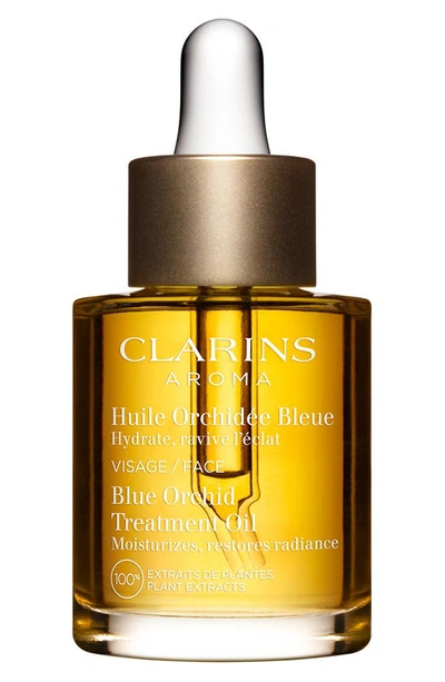 Shop Clarins Blue Orchid Radiance & Hydrating Face Treatment Oil