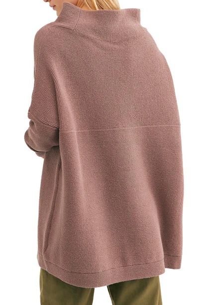 Shop Free People Ottoman Slouchy Tunic In Nutmeg