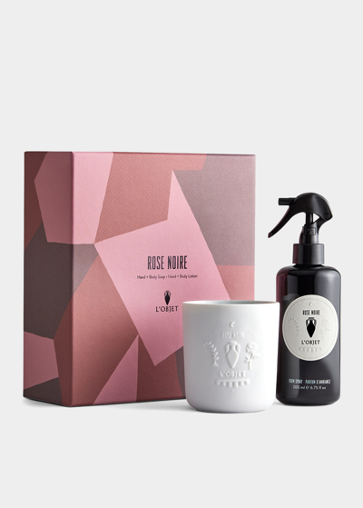 Shop L'objet Rose Noire Gift Set: Home Fragrance