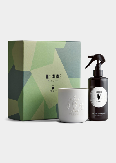 Shop L'objet Bois Sauvage Gift Set: Home Fragrance