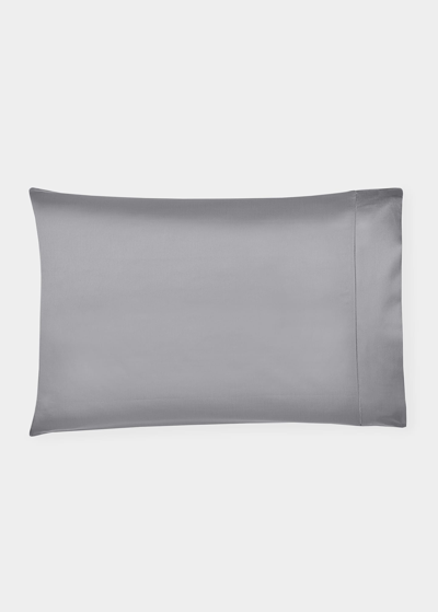 Shop Sferra Giotto King Pillow Case, 22" X 42" In Slate