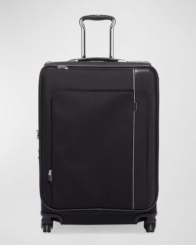 Shop Tumi Short Trip Dual Access 4-wheel Packing Case In Black