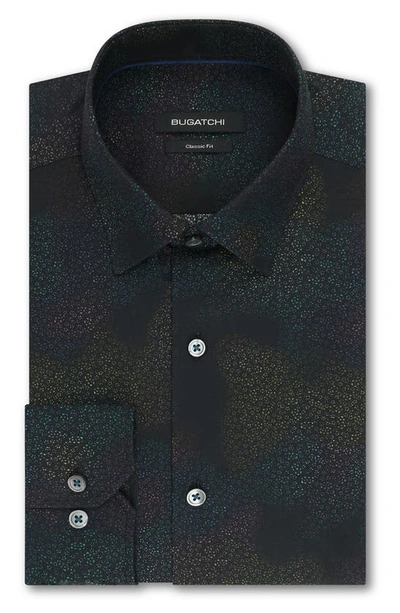 Shop Bugatchi Classic Fit Cotton Button-up Shirt In Space