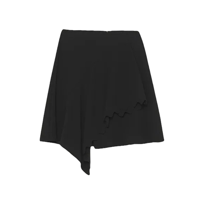 Shop Chloé Mini Skirt In Black