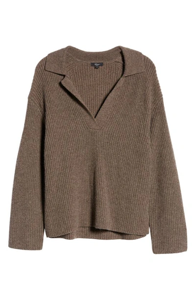 Shop Rails Harris Merino Wool Blend Sweater In Burl