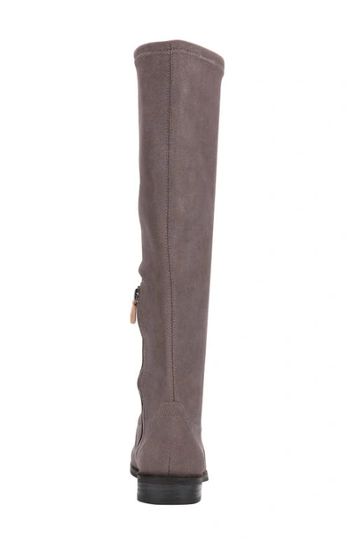 Shop Gentle Souls By Kenneth Cole Emma Stretch Knee High Boot In Mineral