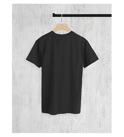 Shop Boy London Metallic Eagle Logo T-shirt In Black