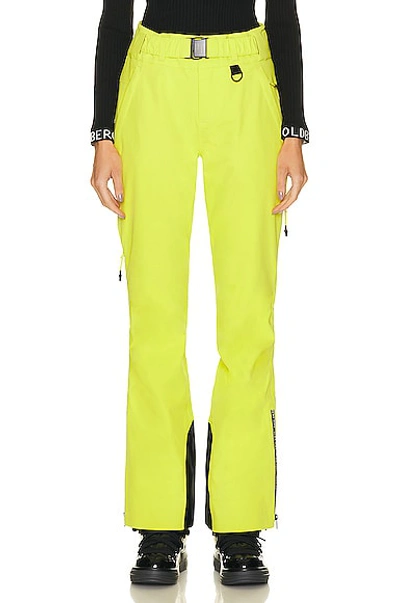 Shop Holden Belted Alpine Pant In Mineral Yellow