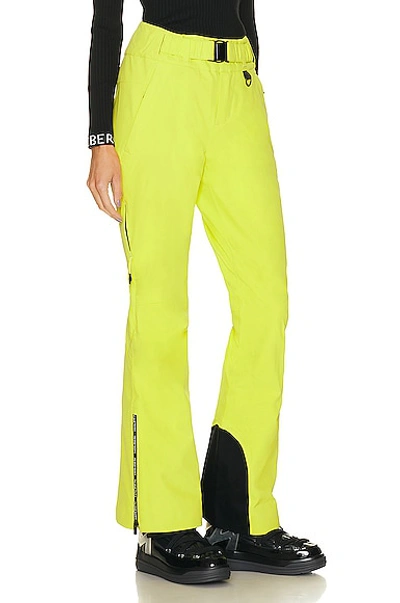 Shop Holden Belted Alpine Pant In Mineral Yellow