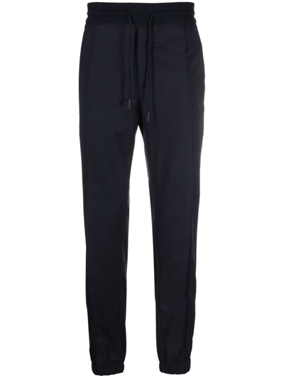 Shop Zegna High Performance™ Wool Joggers In Blue