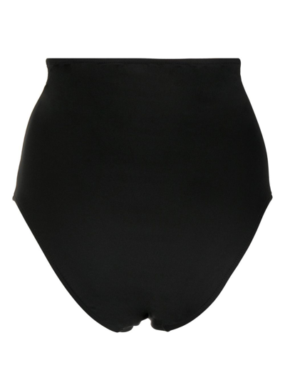 Shop Bondi Born Lani High-waisted Bikini Bottoms In Black