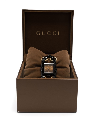 Pre-owned Gucci 1990-2000  Signoria 25mm In Black