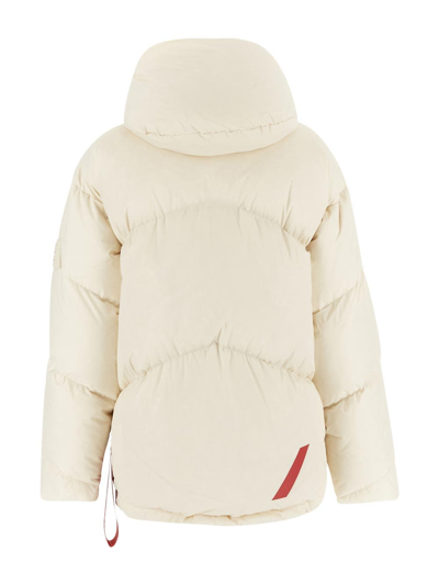 Shop After Label White Puffer Jacket