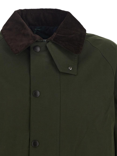 Barbour Waterproof Slim Burghley Jacket In Green | ModeSens