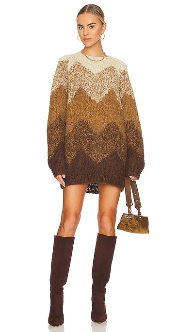 Shop Hansen + Gretel Angus Jumper In Caramel